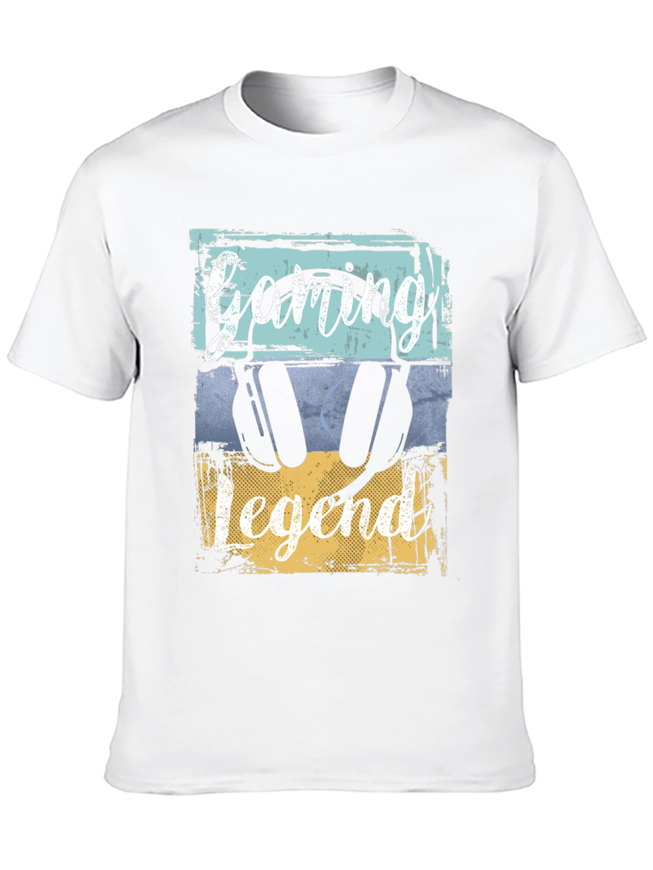 Gaming Legend Black Graphic T-Shirt