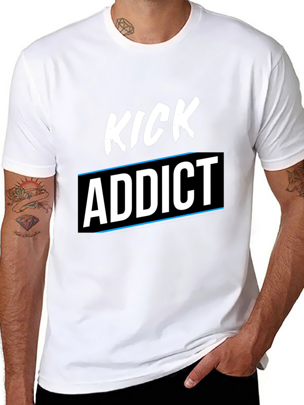 Kick Addict Black T-Shirt
