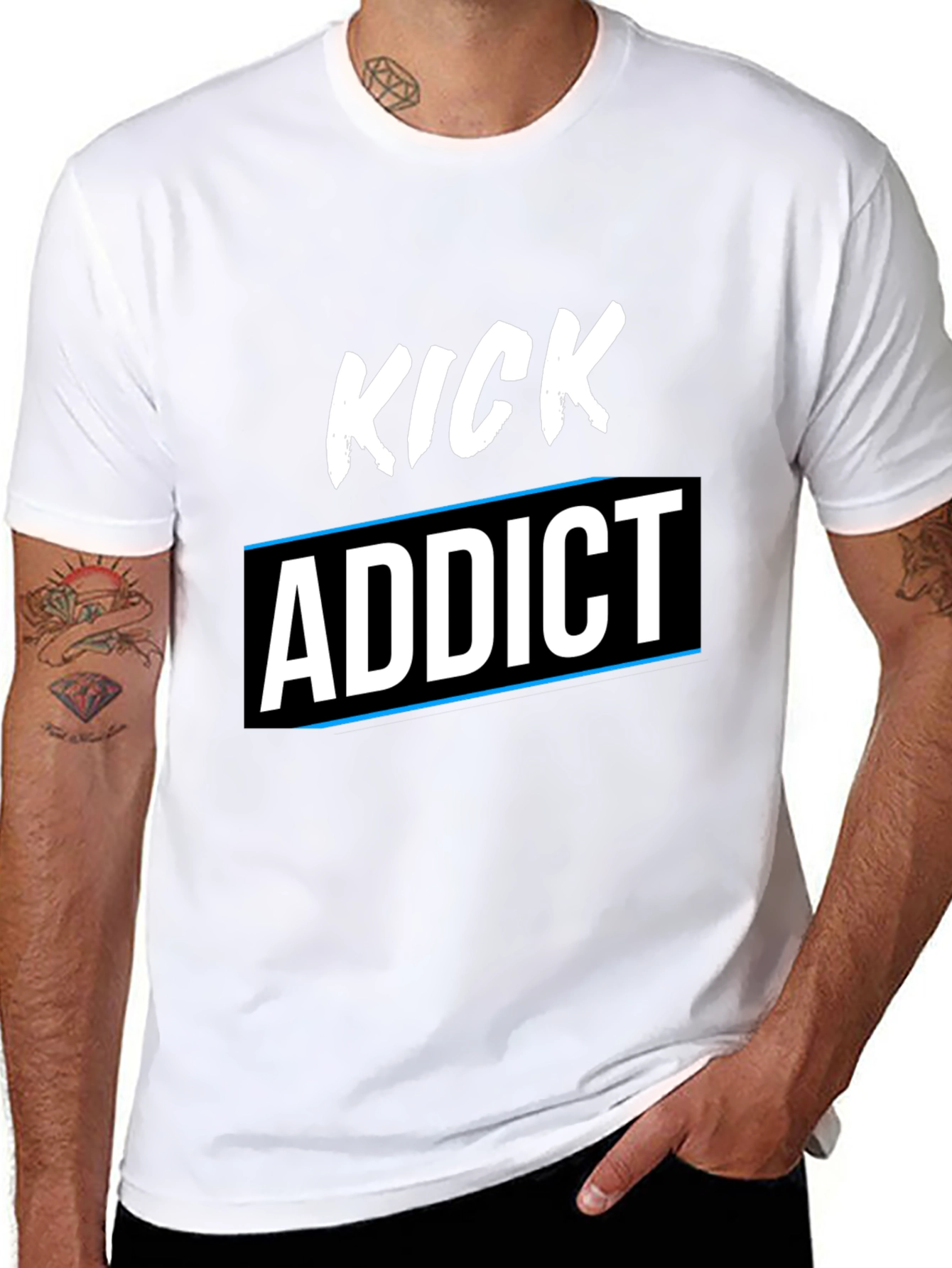 Kick Addict Black T-Shirt