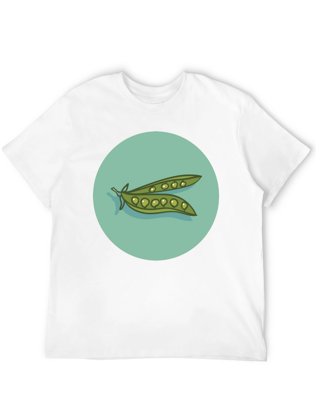 Peas in a Pod Graphic T-Shirt - Black