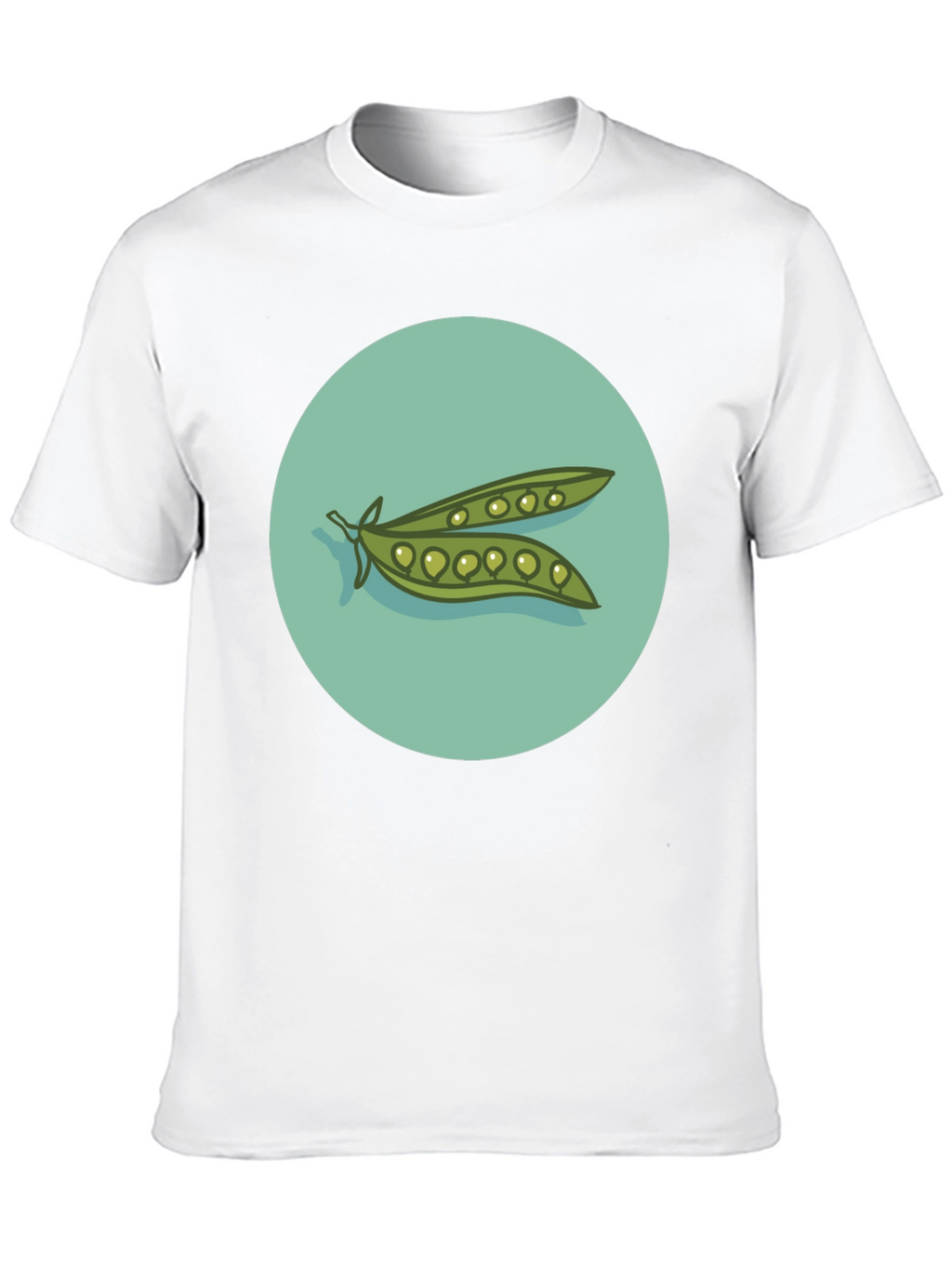 Peas in a Pod Graphic T-Shirt - Black
