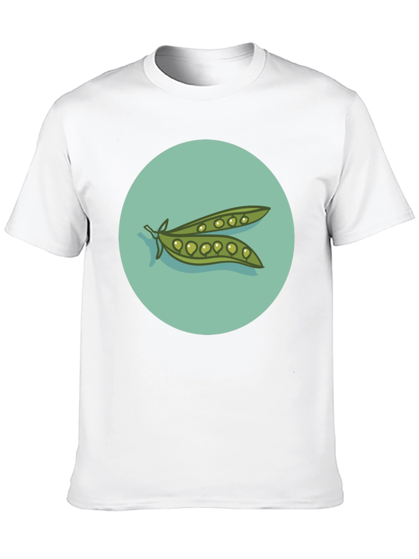 Peas in a Pod Graphic T-Shirt - Black