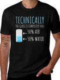 Technically Full T-Shirt: Funny Science Humor Tee