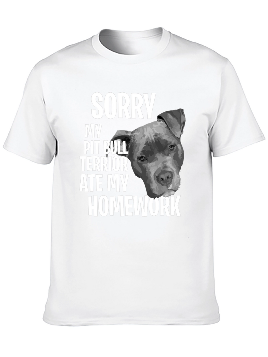 Pit Bull Ate My Homework T-Shirt