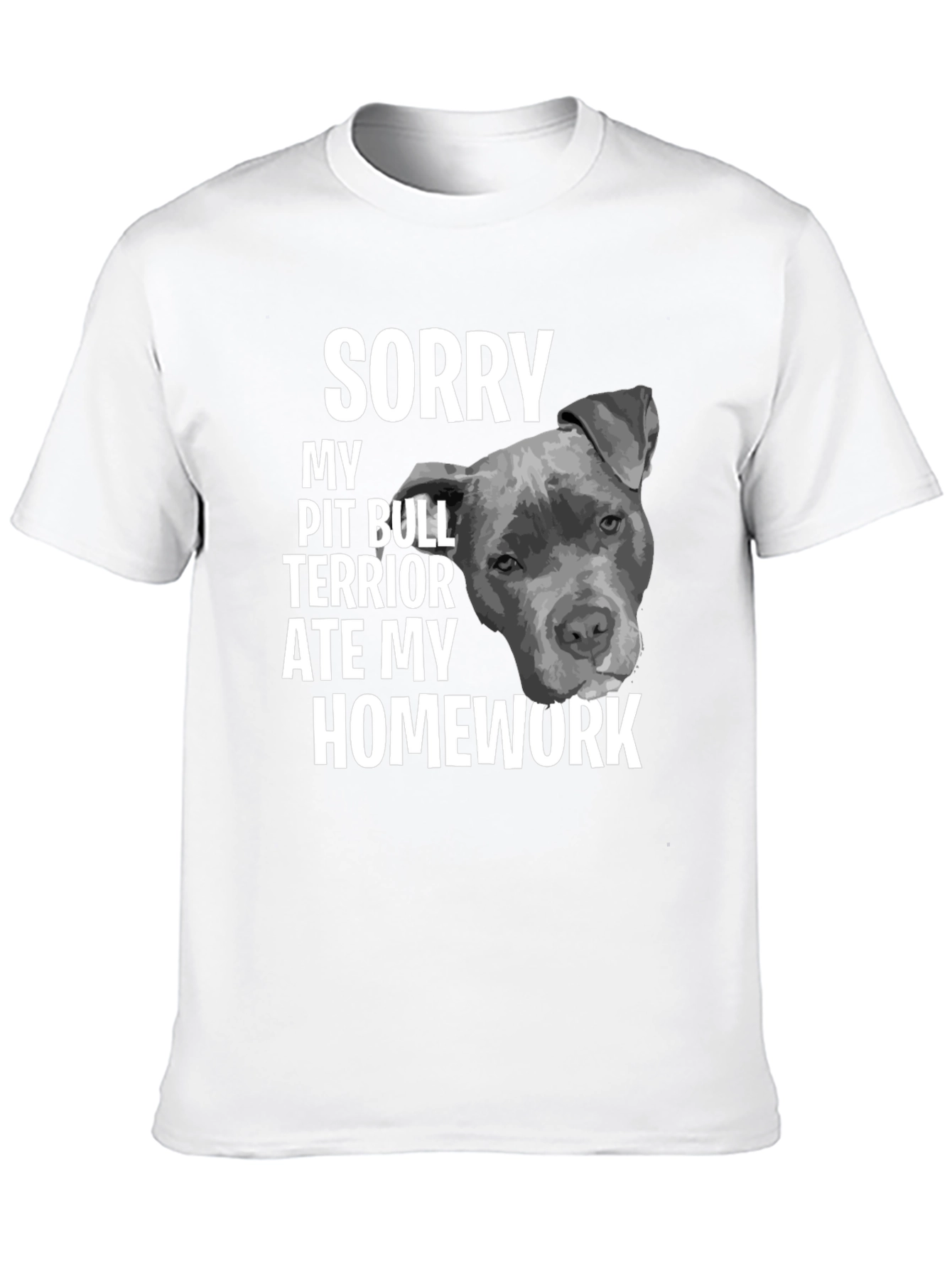 Pit Bull Ate My Homework T-Shirt