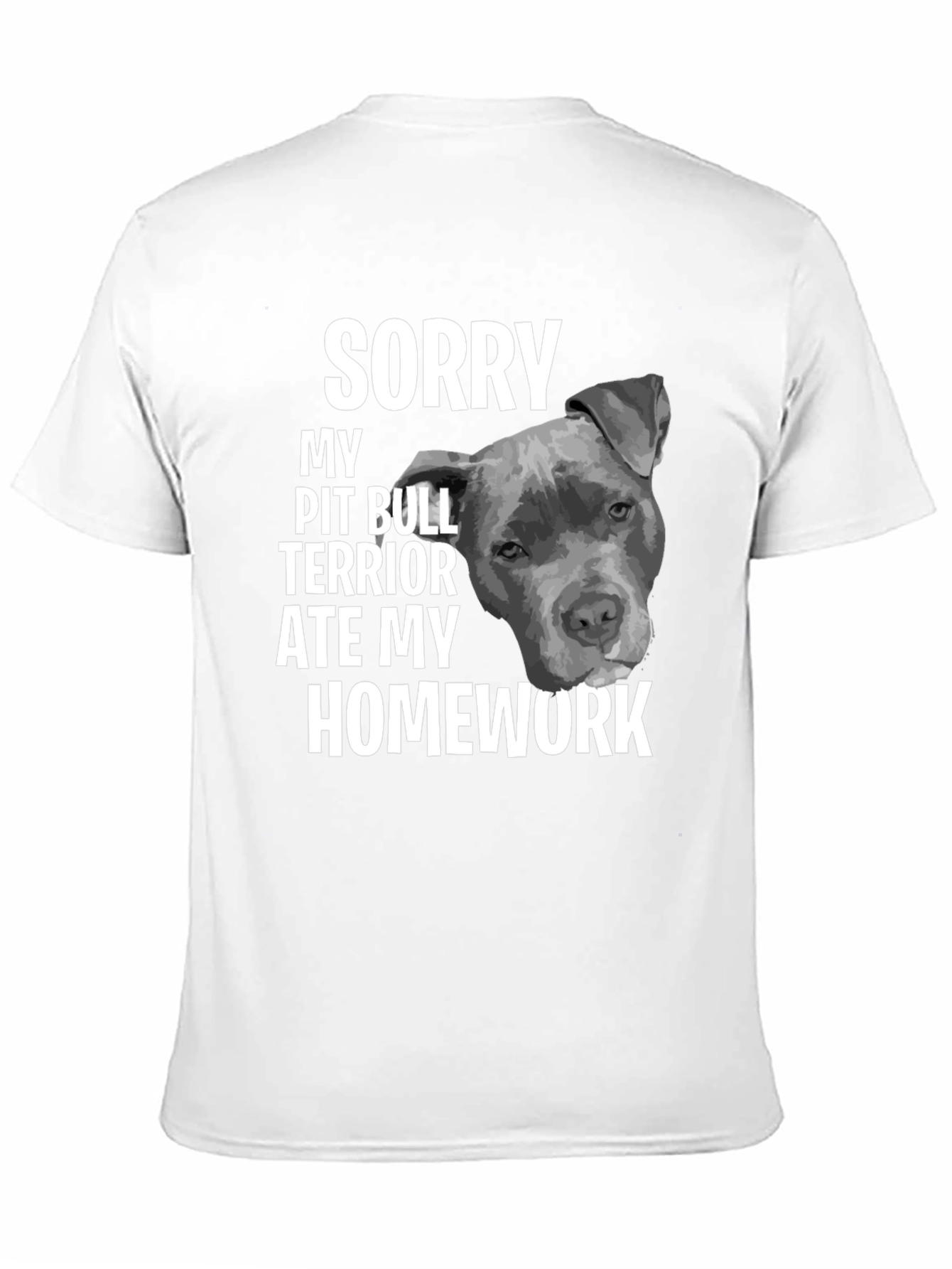 Pit Bull Ate My Homework T-Shirt