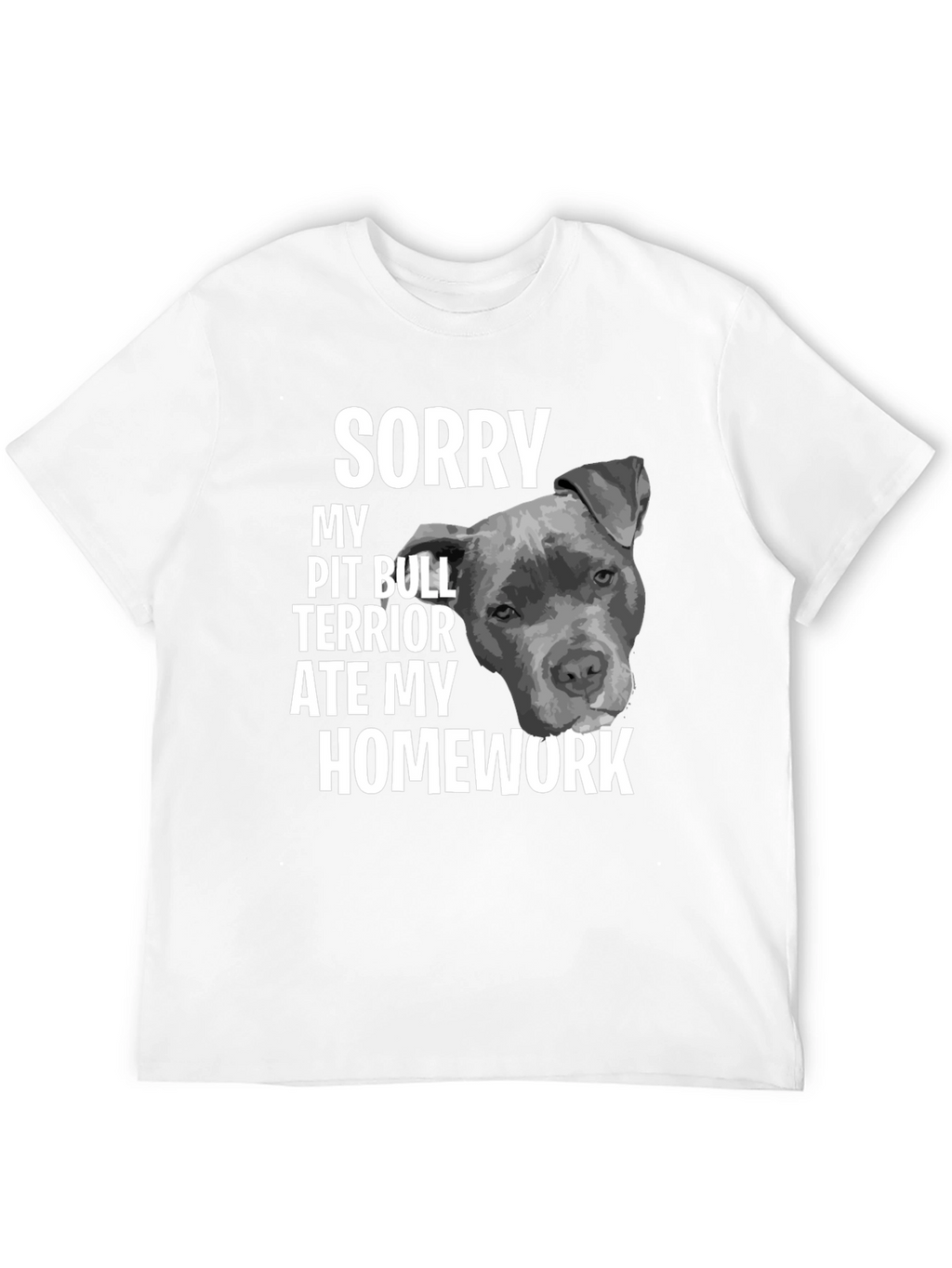 Pit Bull Ate My Homework T-Shirt