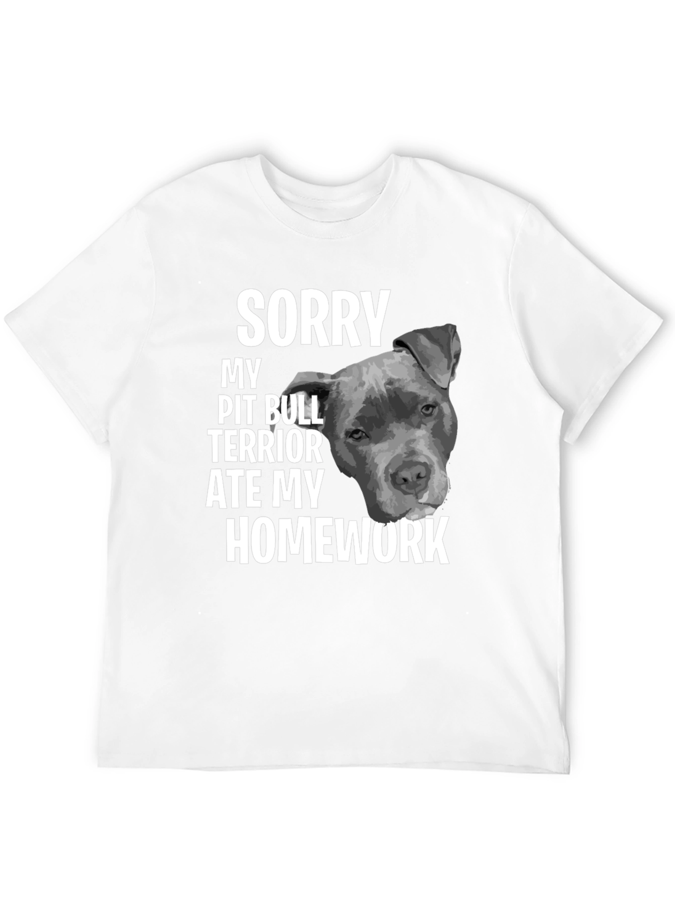 Pit Bull Ate My Homework T-Shirt
