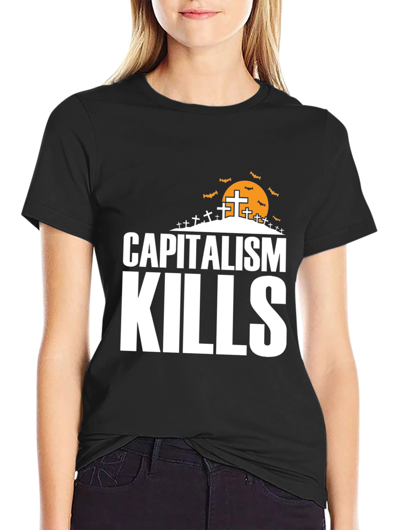 Capitalism Kills Halloween T-Shirt