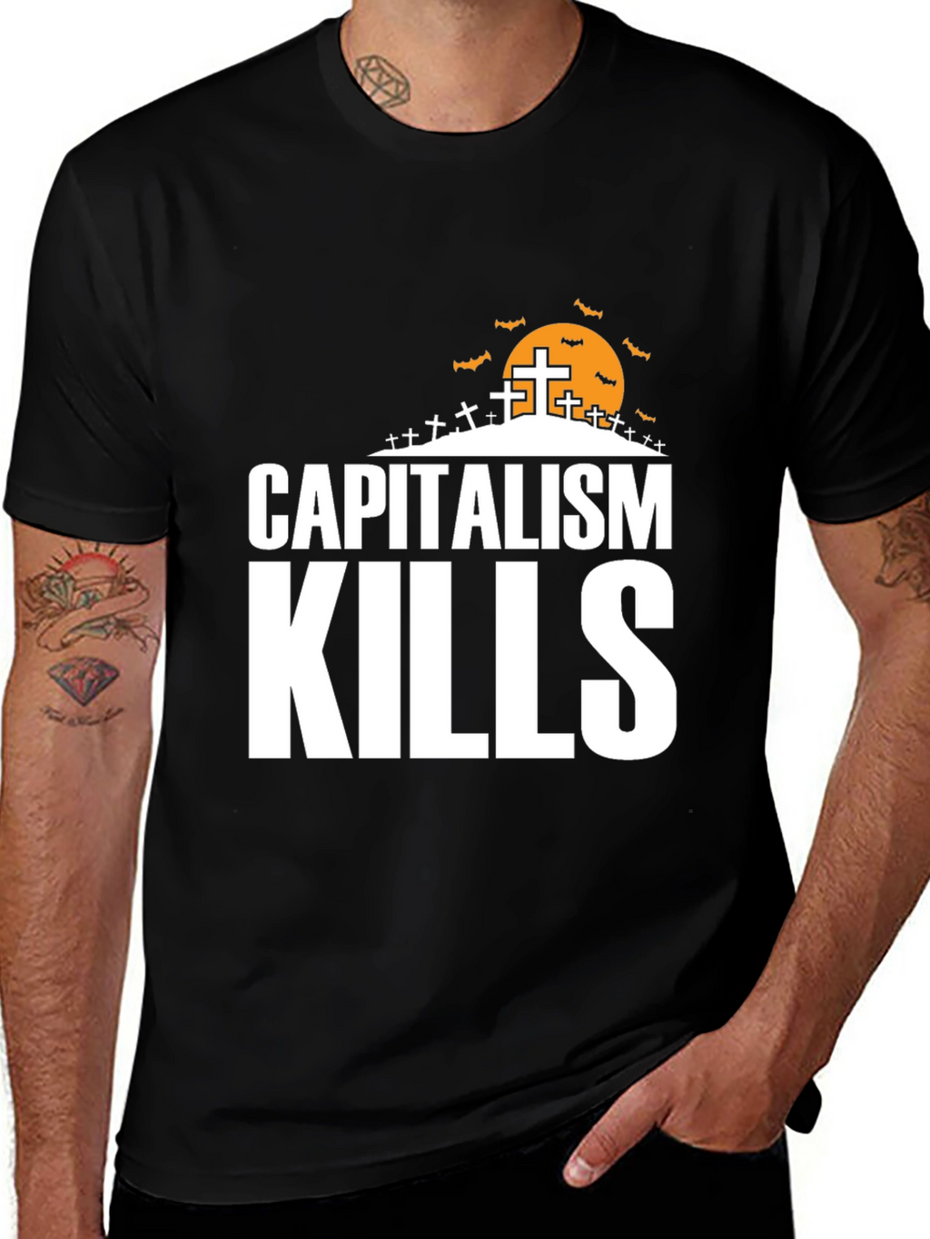 Capitalism Kills Halloween T-Shirt