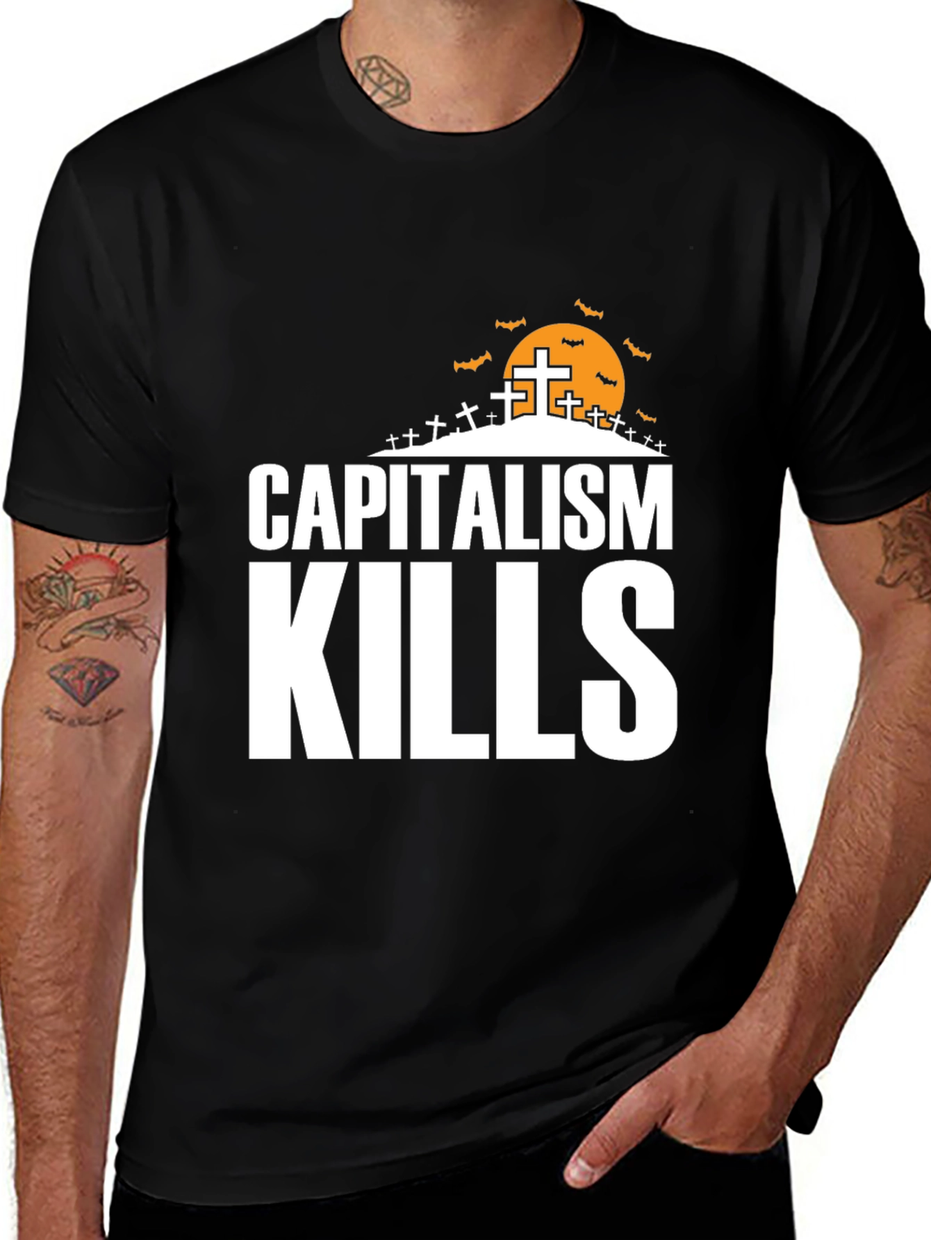 Capitalism Kills Halloween T-Shirt