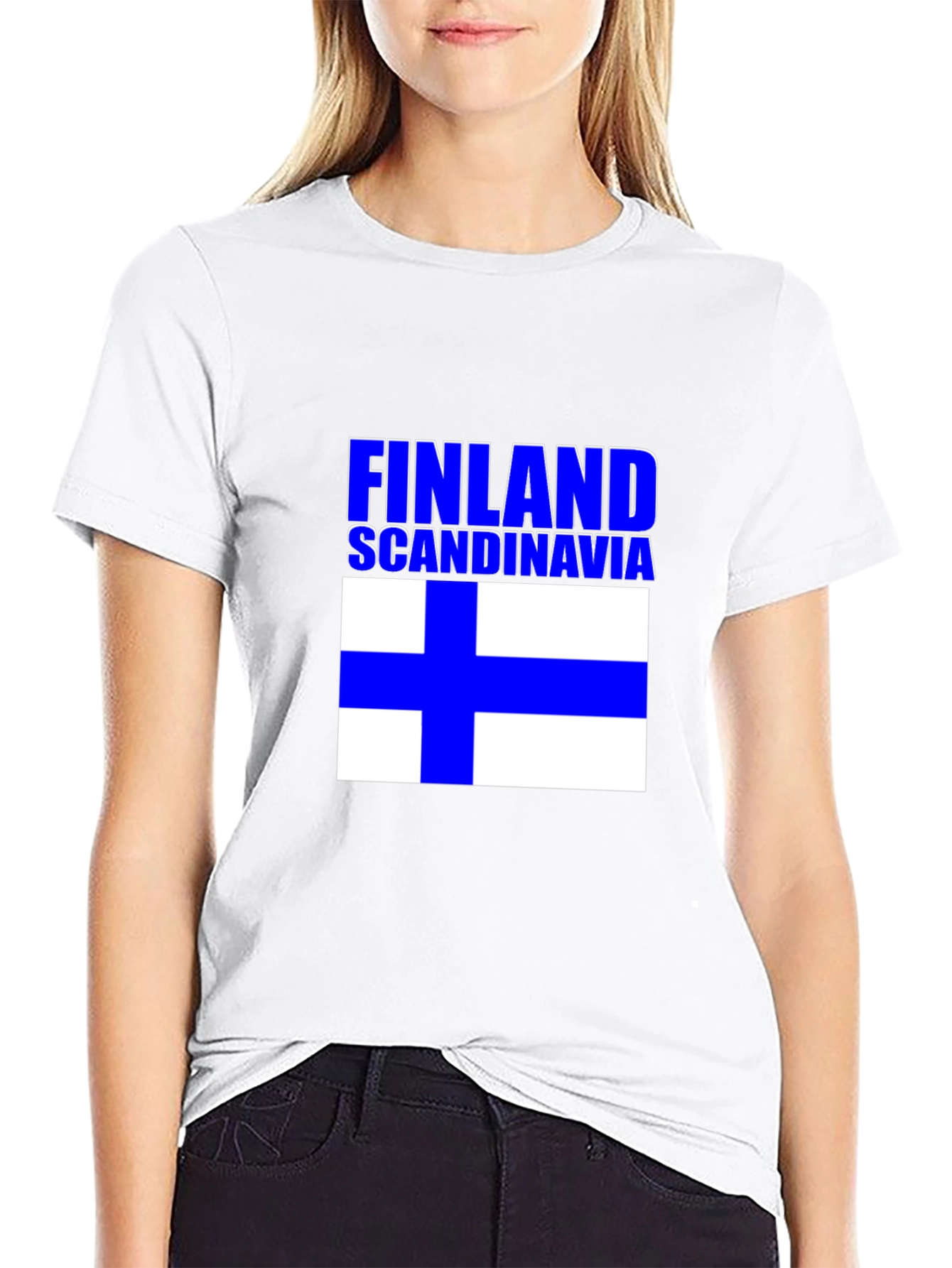 Finland Scandinavia Flag T-Shirt