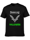 Cancelled Halloween Bat Graphic Tee