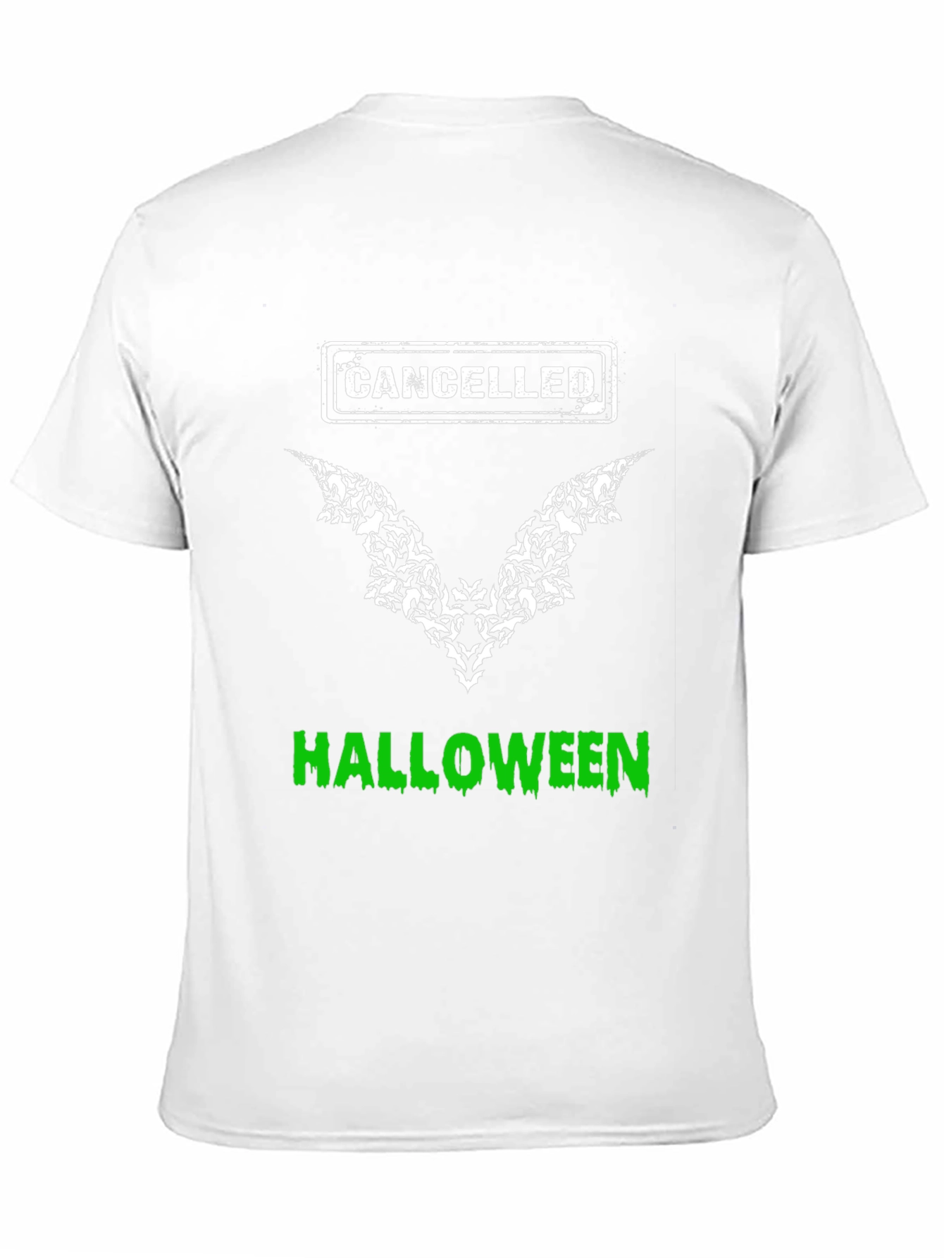 Cancelled Halloween Bat Graphic Tee