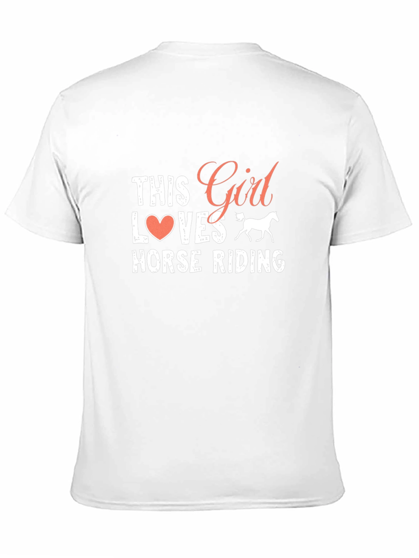 Horse Riding Girl T-Shirt - Equestrian Lover Tee