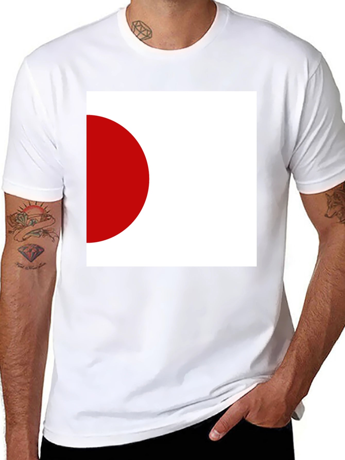 Abstract Circle Tee - Modern Graphic Design Shirt