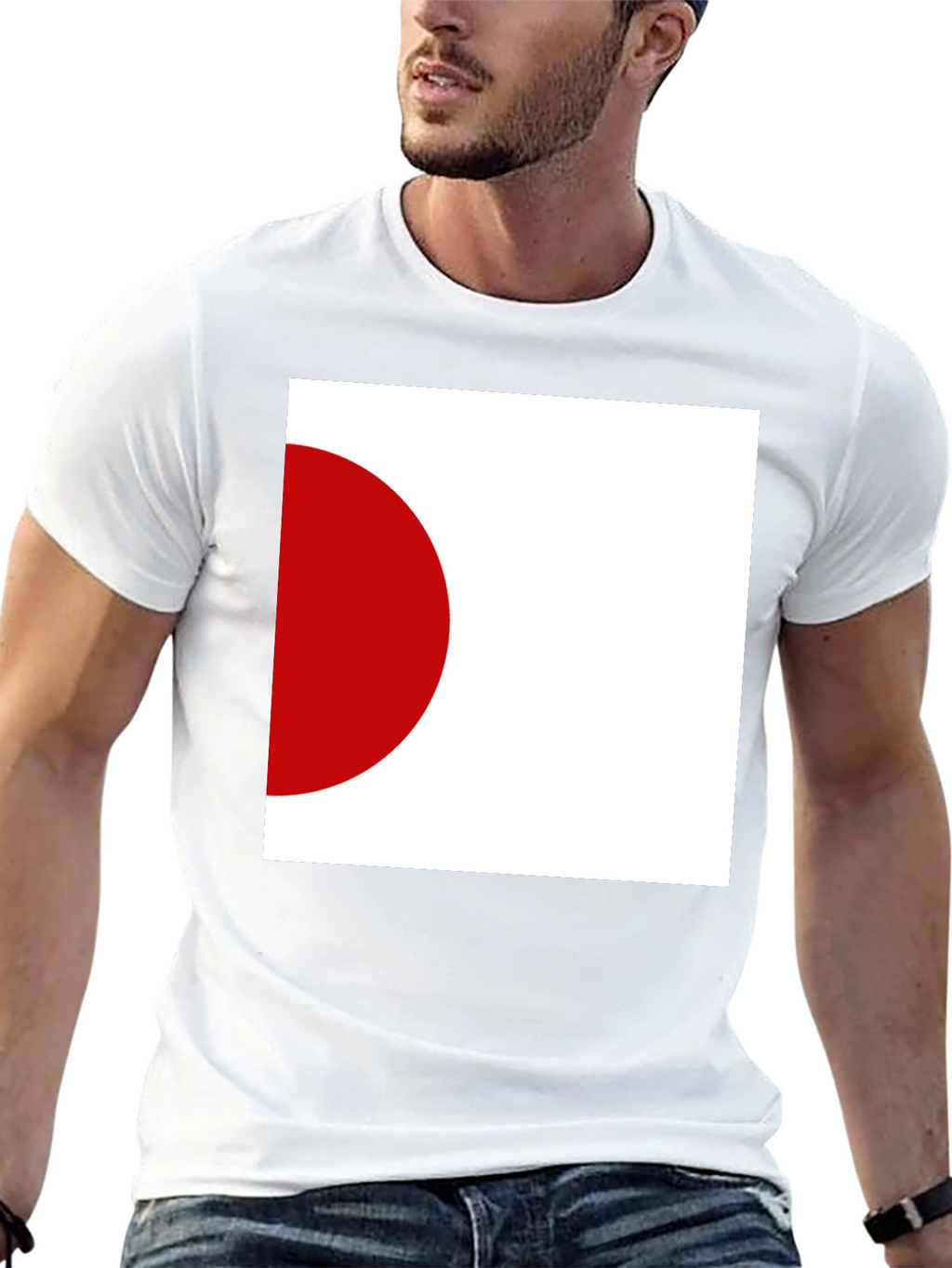 Abstract Circle Tee - Modern Graphic Design Shirt