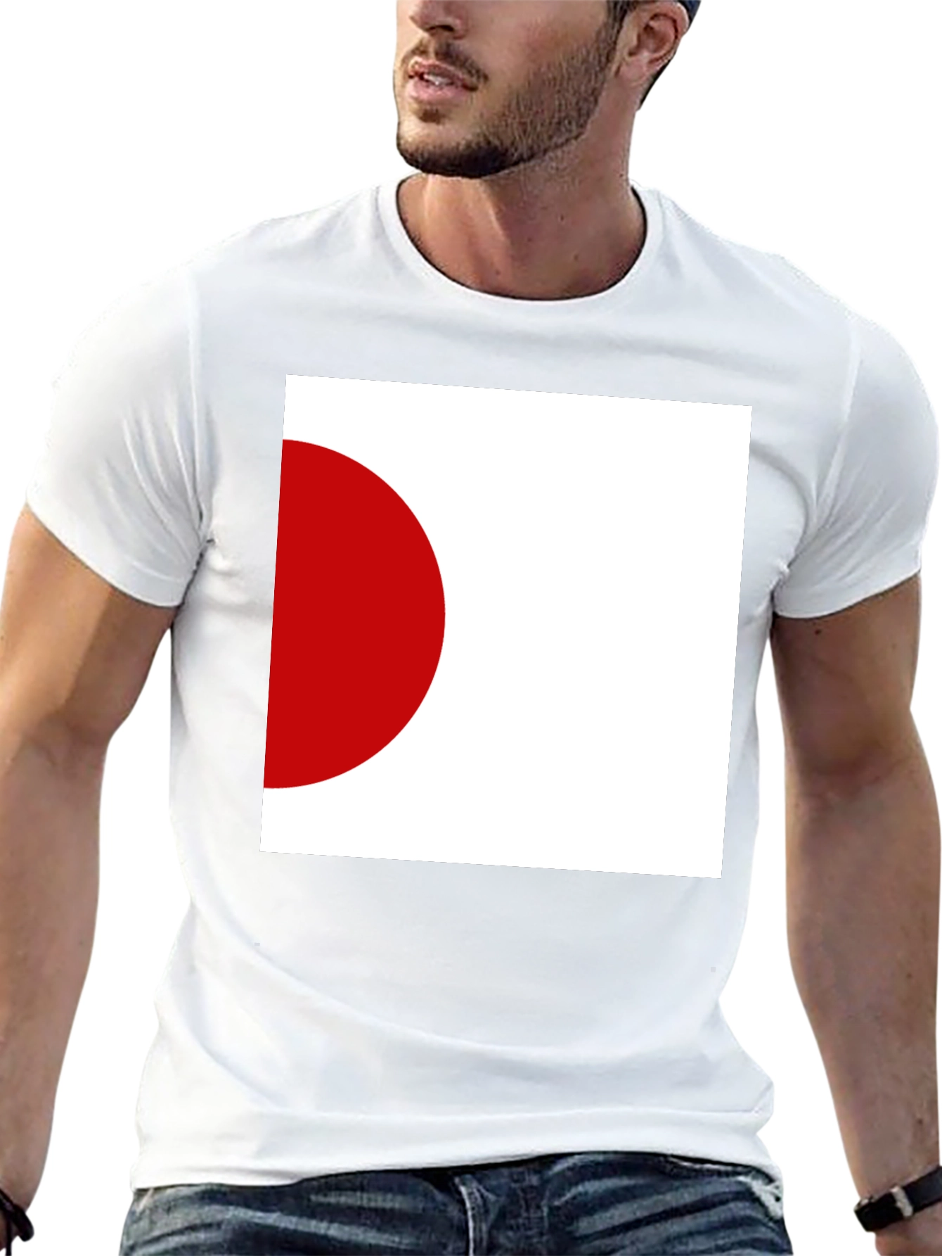 Abstract Circle Tee - Modern Graphic Design Shirt