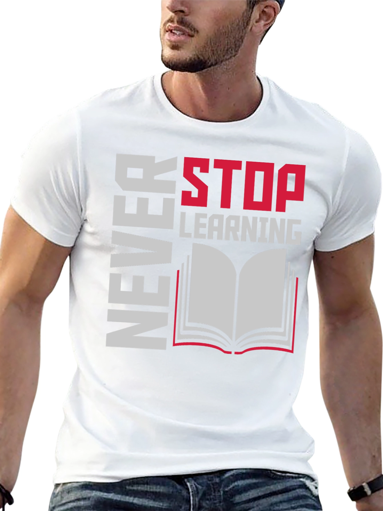 Never Stop Learning T-Shirt