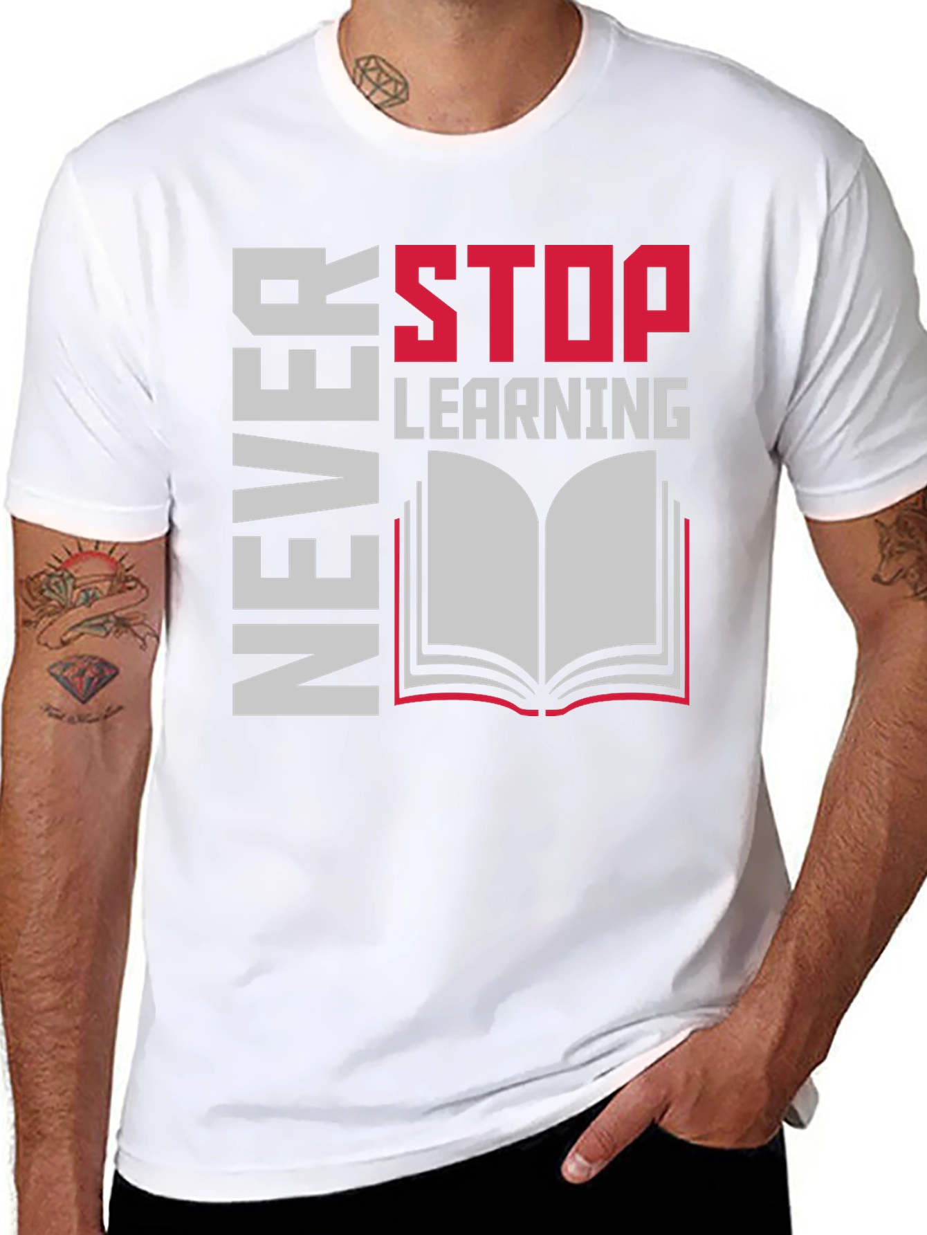 Never Stop Learning T-Shirt