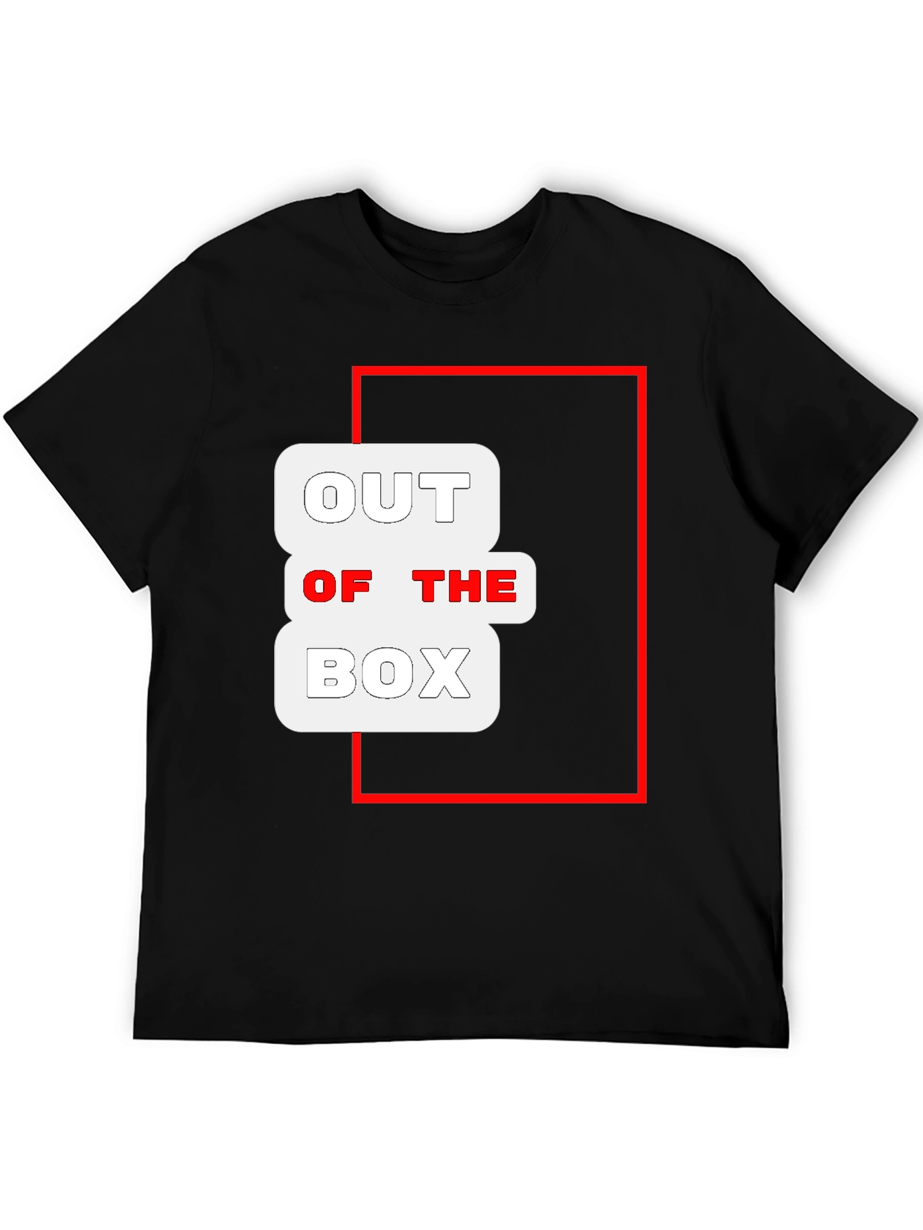 Out of the Box Graphic Tee - Black