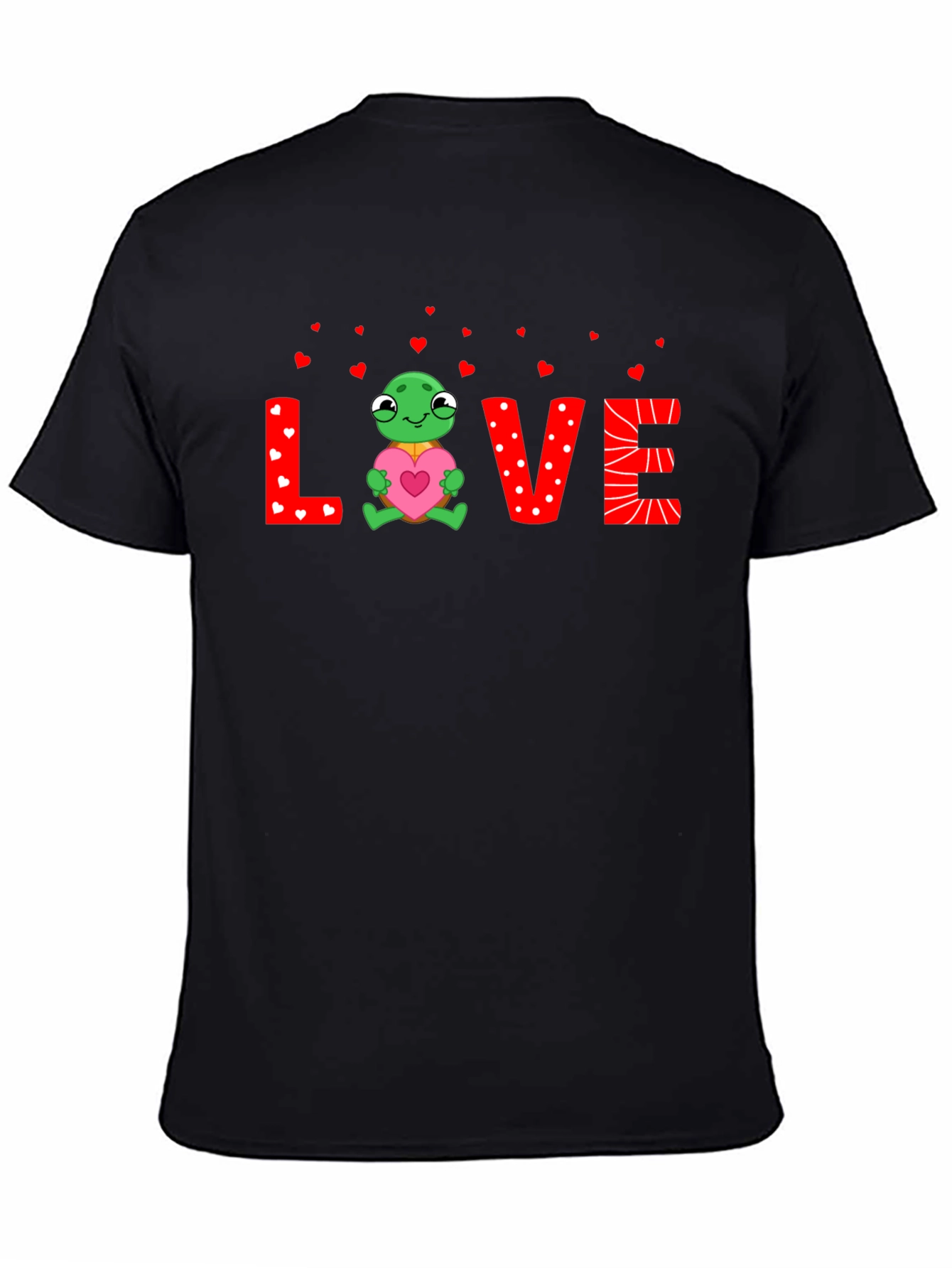 Love Turtle Graphic Tee - Valentines Day Shirt