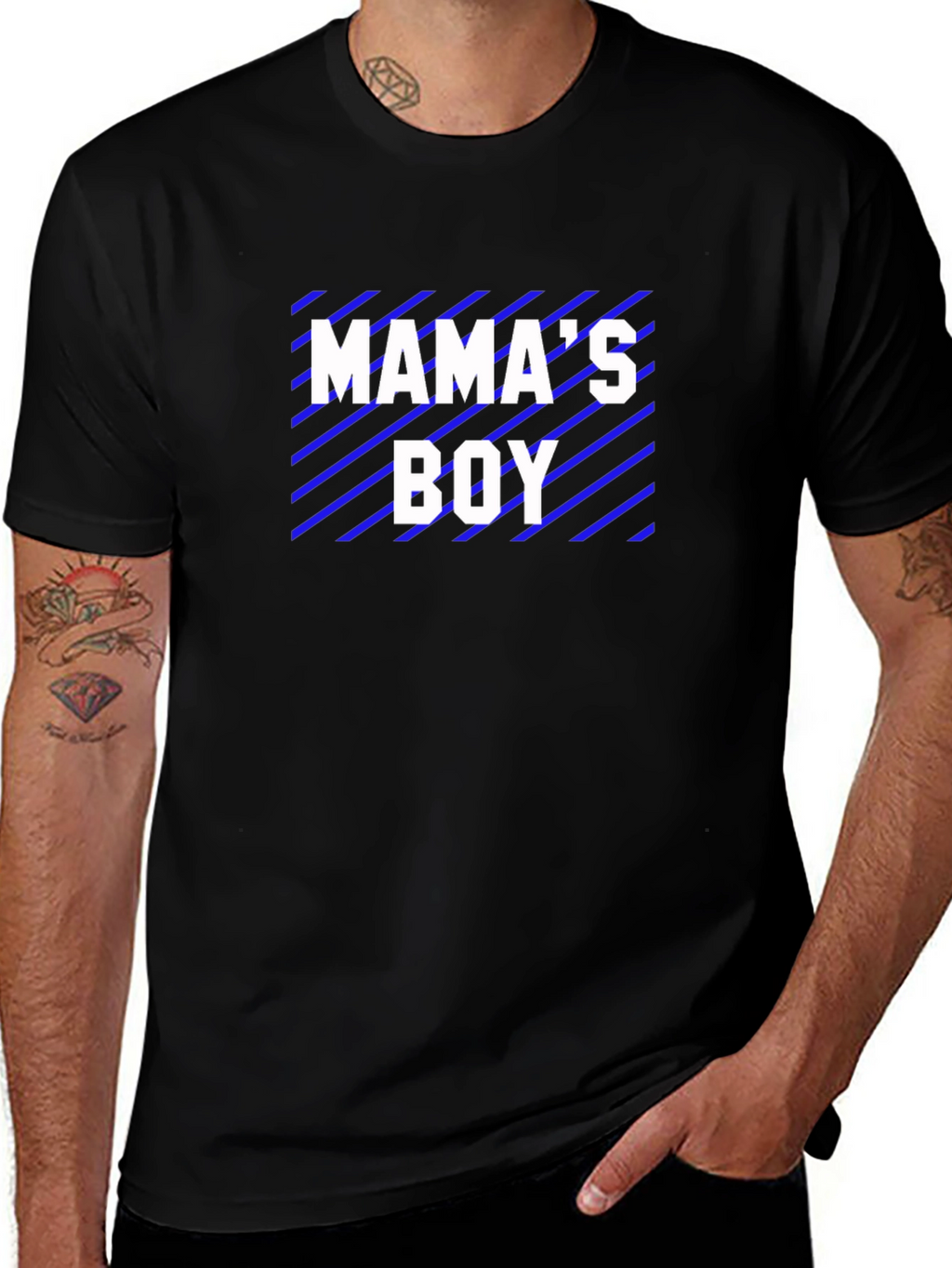 Mamas Boy Graphic T-Shirt