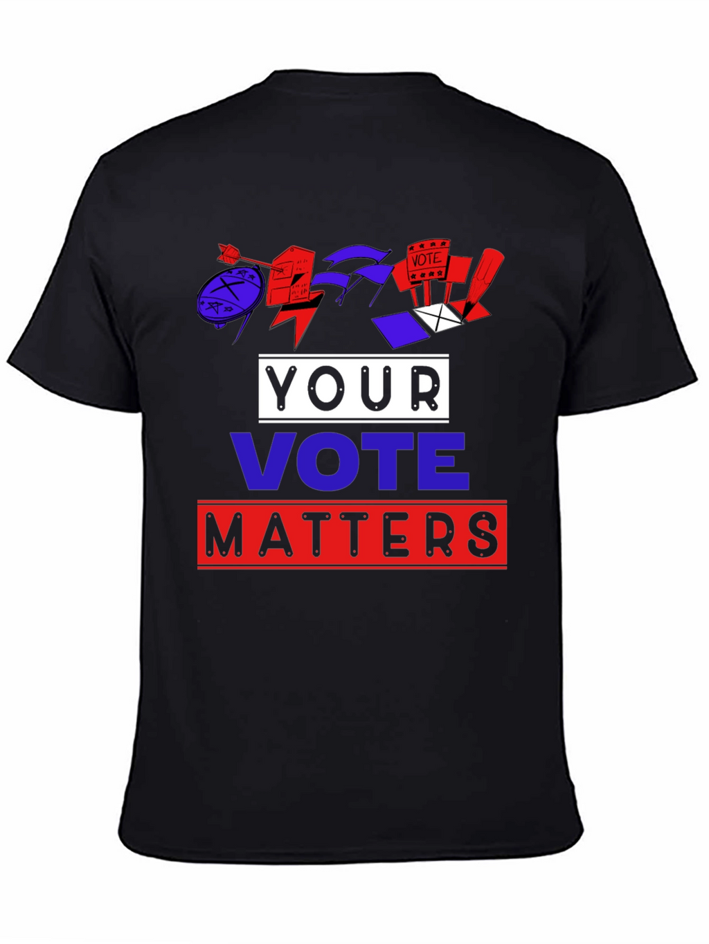 Vote Matters Graphic T-Shirt - Make Your Voice Heard