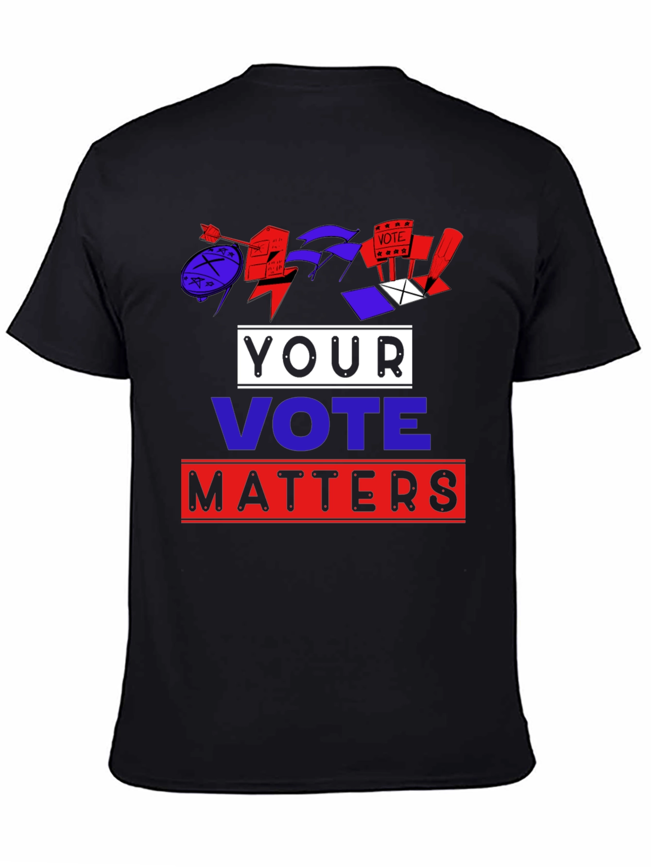 Vote Matters Graphic T-Shirt - Make Your Voice Heard