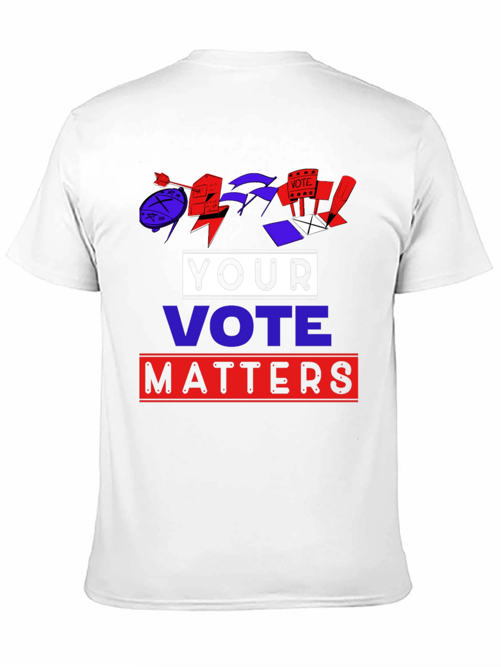 Vote Matters Graphic T-Shirt - Make Your Voice Heard