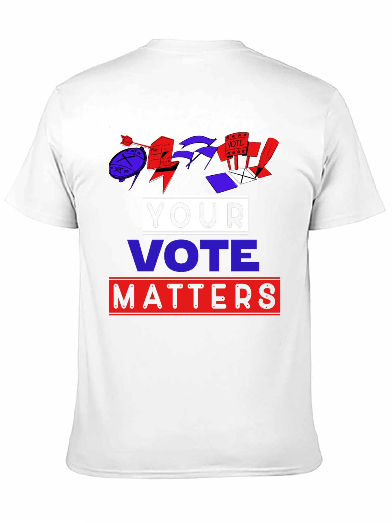 Vote Matters Graphic T-Shirt - Make Your Voice Heard