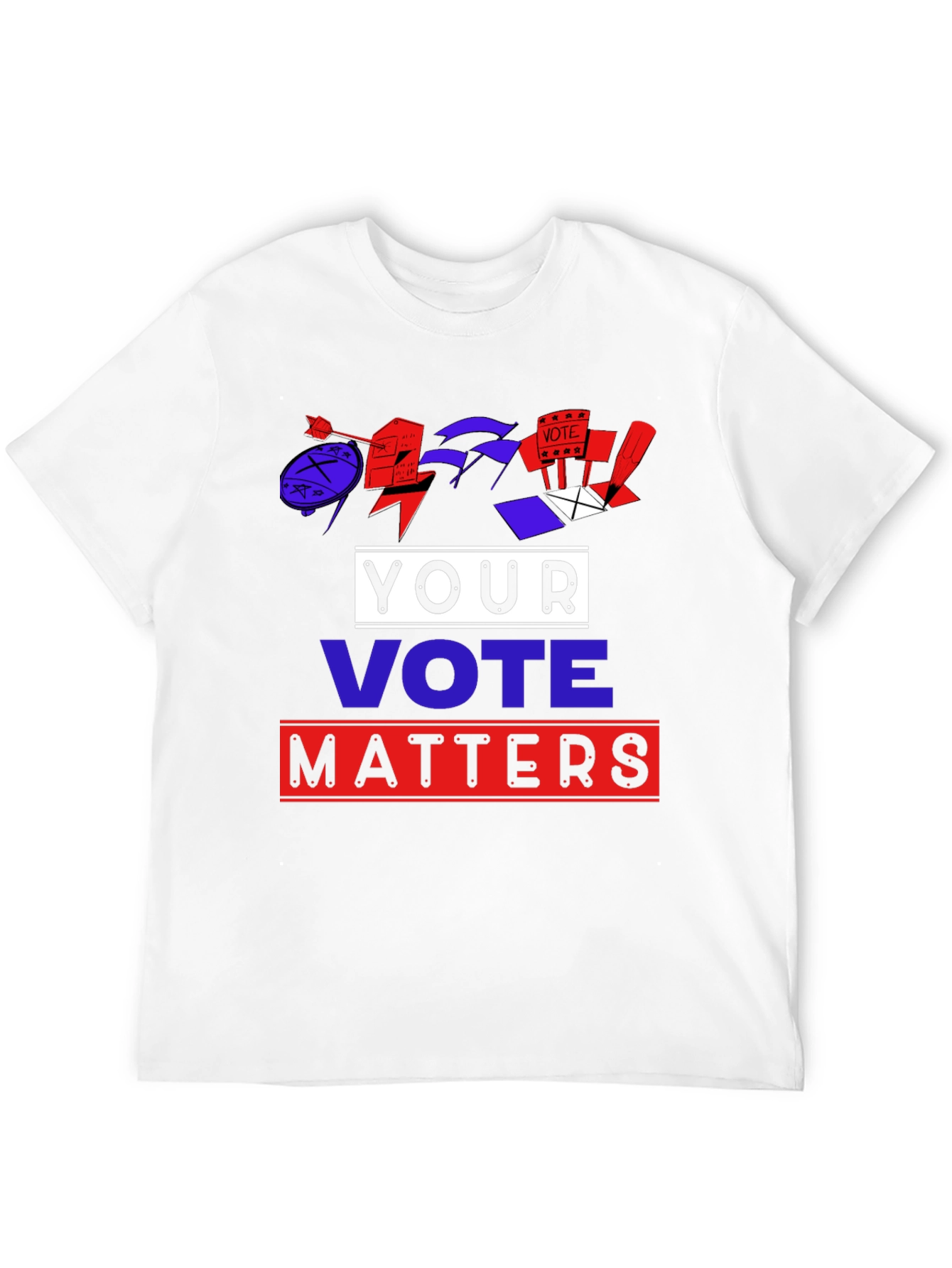 Vote Matters Graphic T-Shirt - Make Your Voice Heard