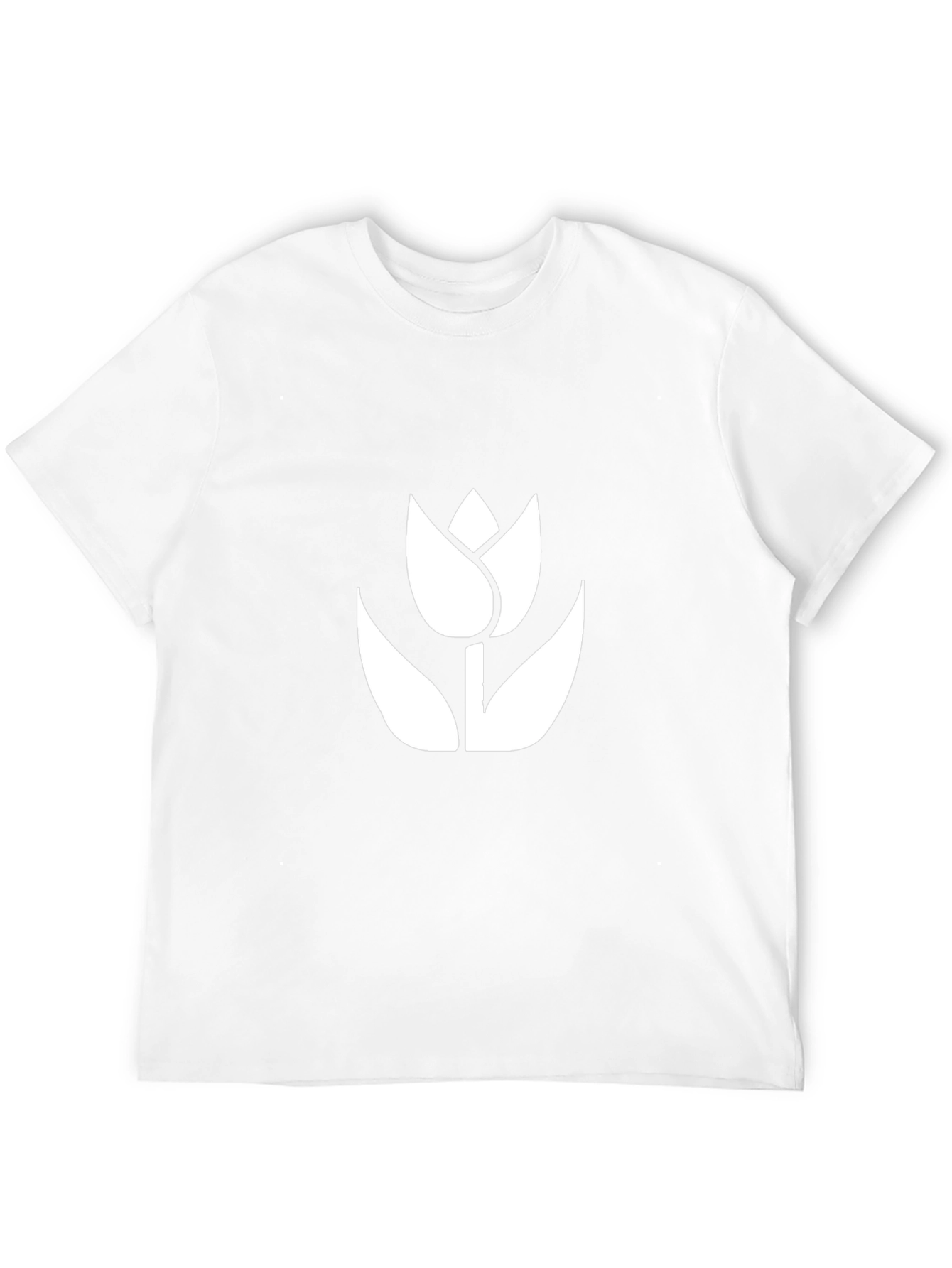 Tulip Graphic Tee - Modern Floral Design