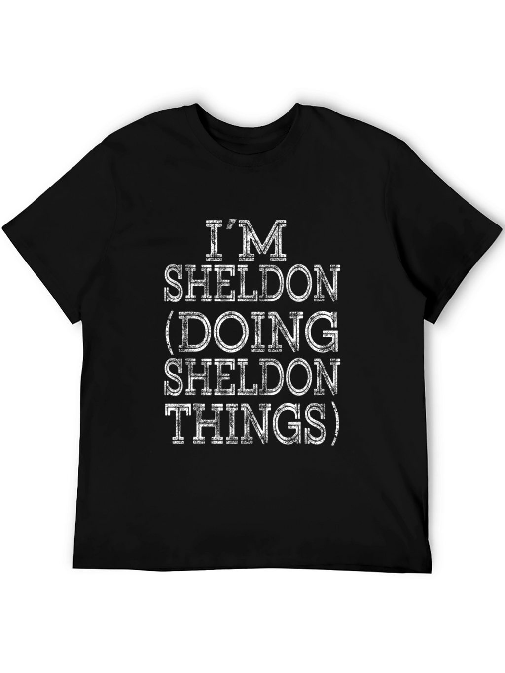 Im Sheldon Doing Sheldon Things Graphic T-Shirt