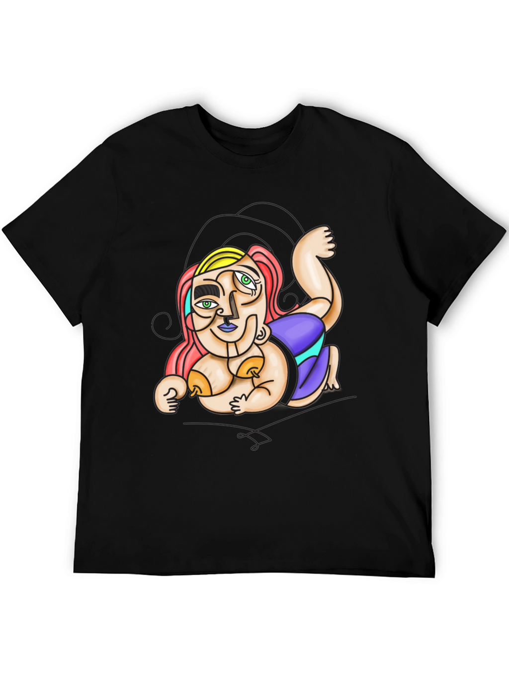 Abstract Art Graphic Tee