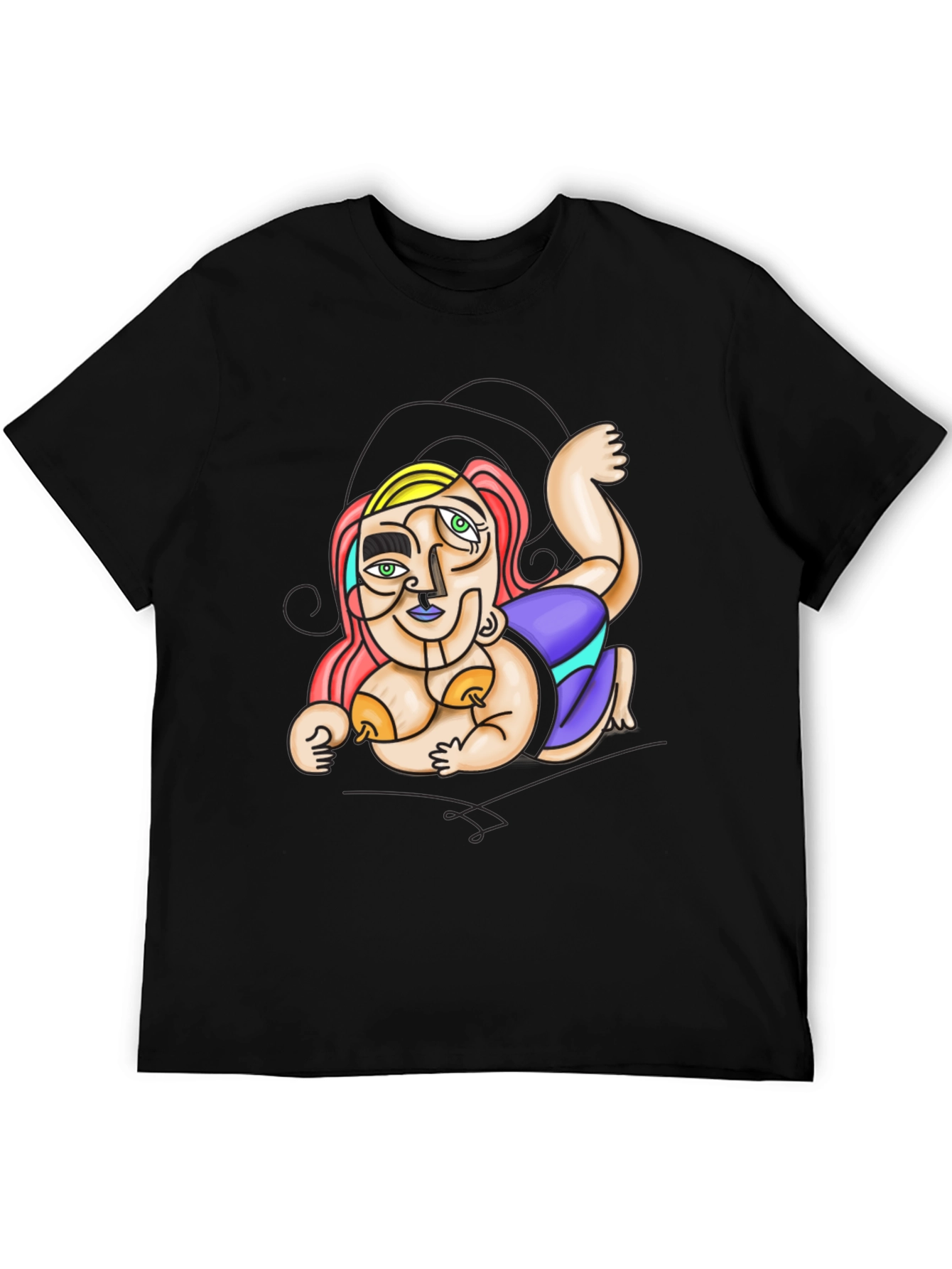 Abstract Art Graphic Tee
