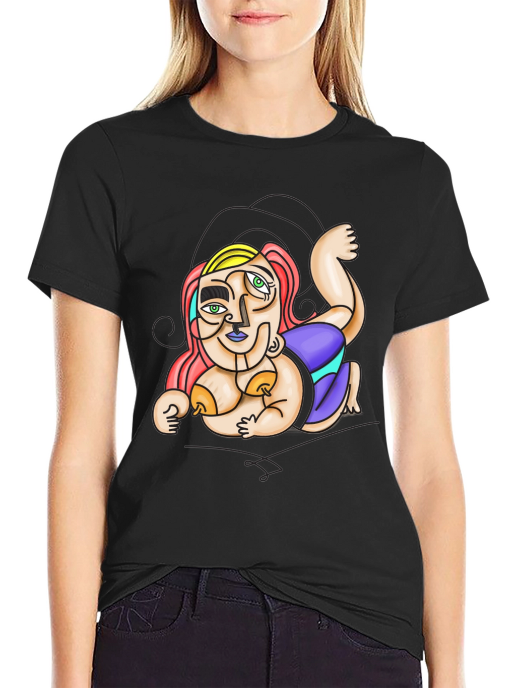 Abstract Art Graphic Tee