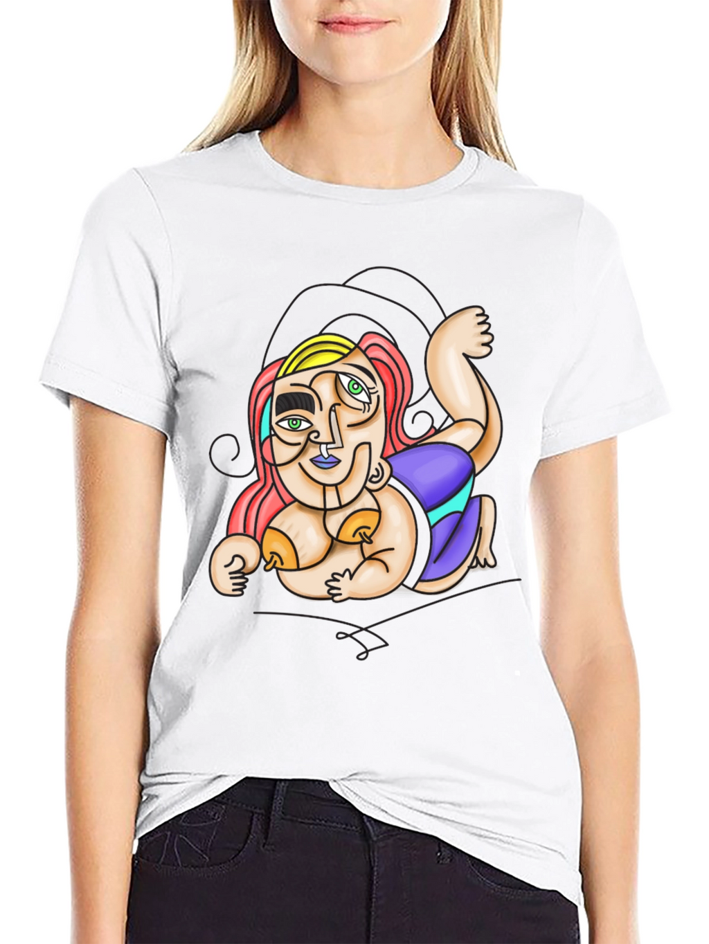 Abstract Art Graphic Tee