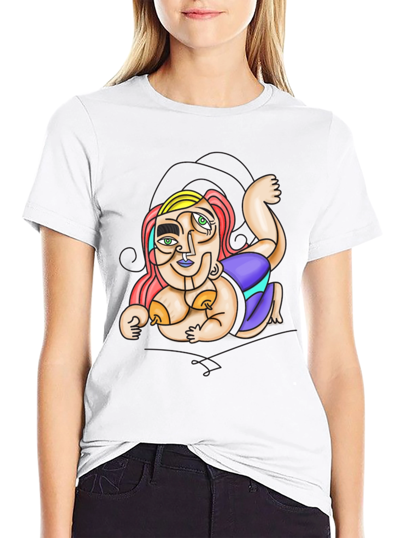 Abstract Art Graphic Tee