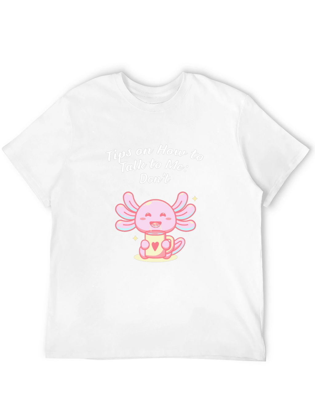 Axolotl Tea T-Shirt - Introvert Humor Tee
