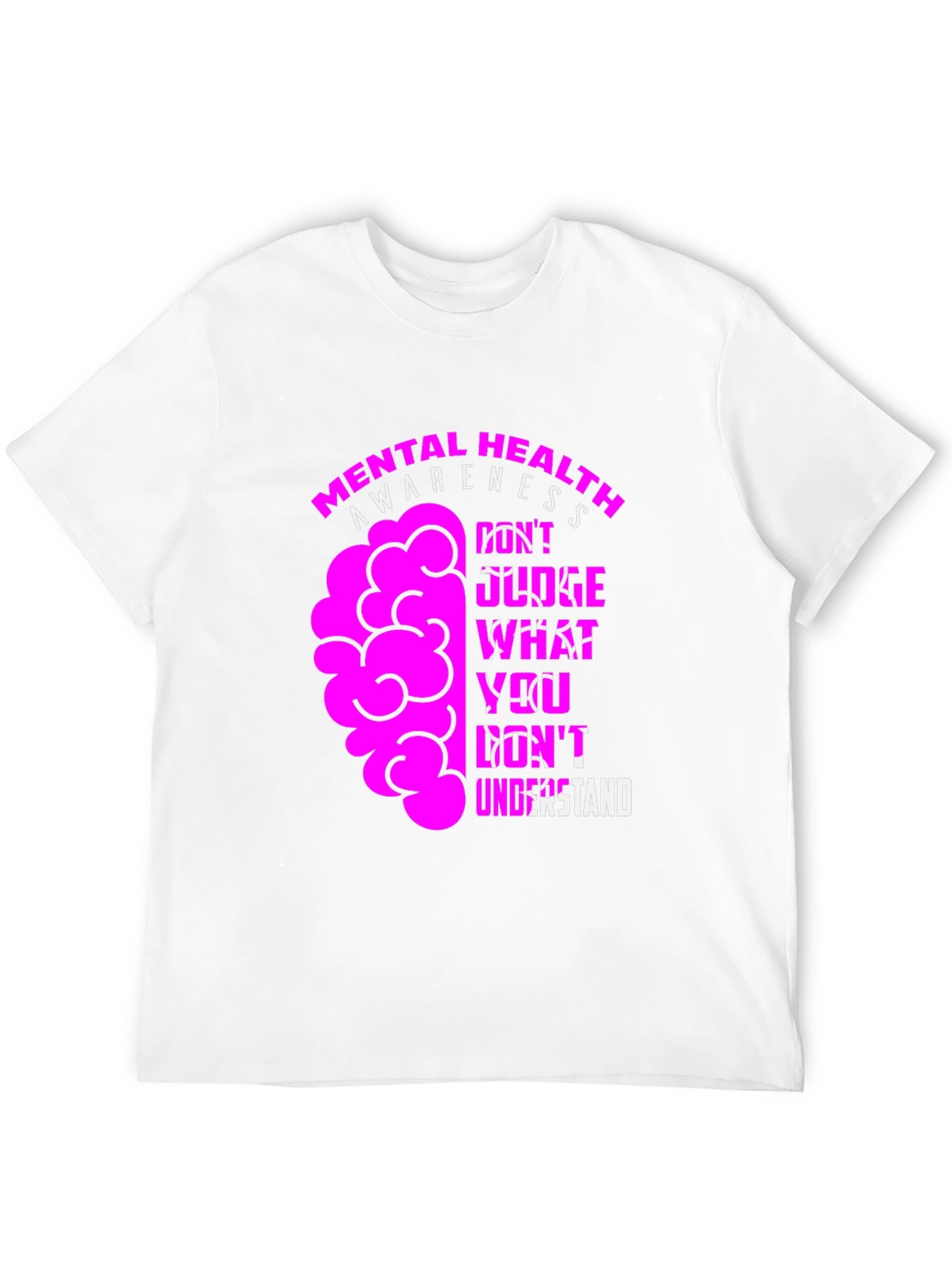 Mental Health Awareness Graphic Tee - Dont Judge