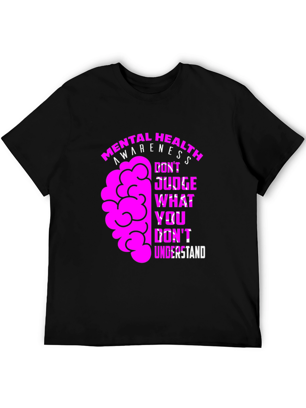Mental Health Awareness Graphic Tee - Dont Judge