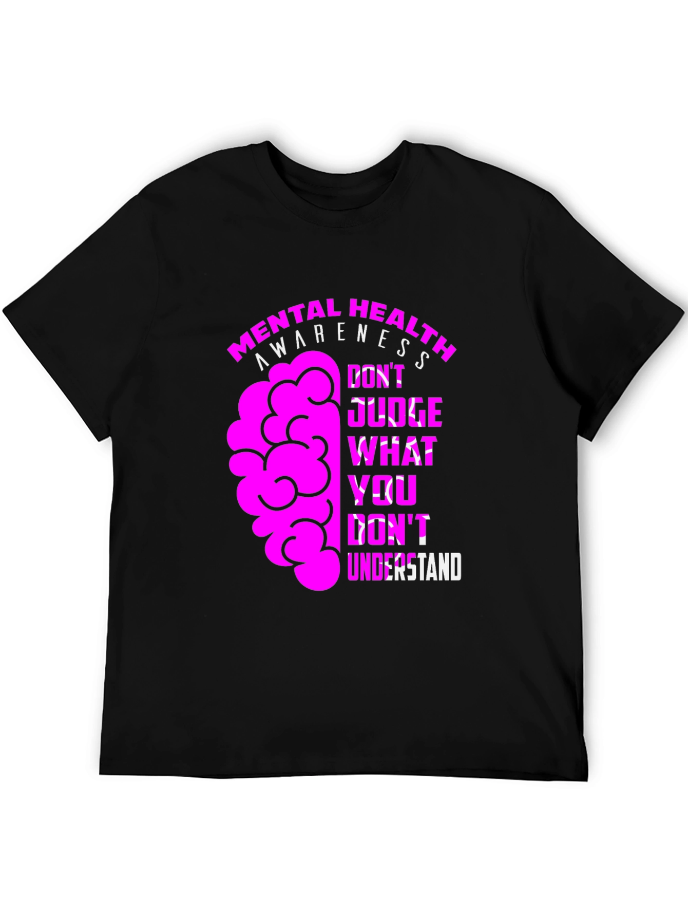 Mental Health Awareness Graphic Tee - Dont Judge