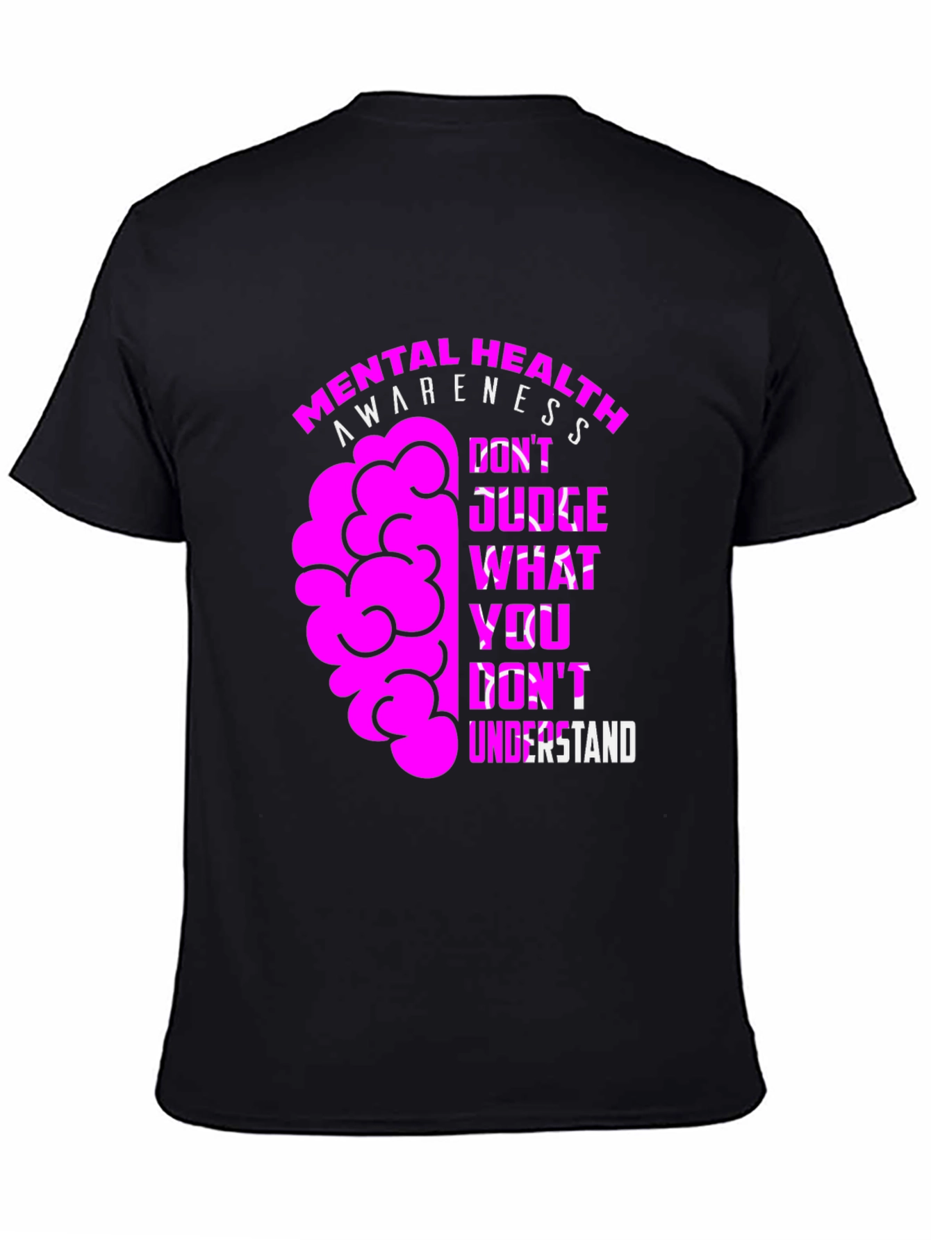 Mental Health Awareness Graphic Tee - Dont Judge