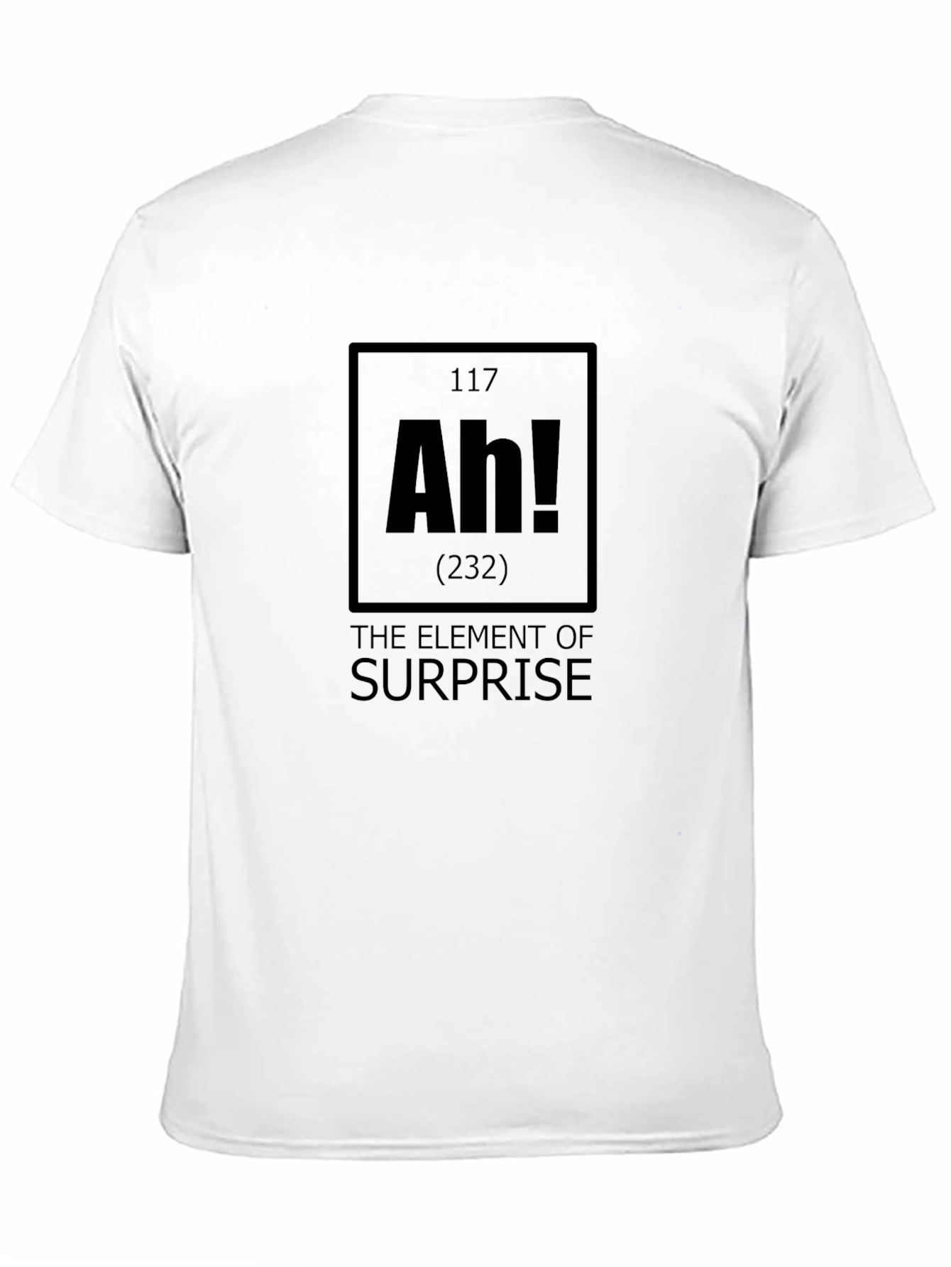 Surprise Element T-Shirt: Novelty Graphic Tee