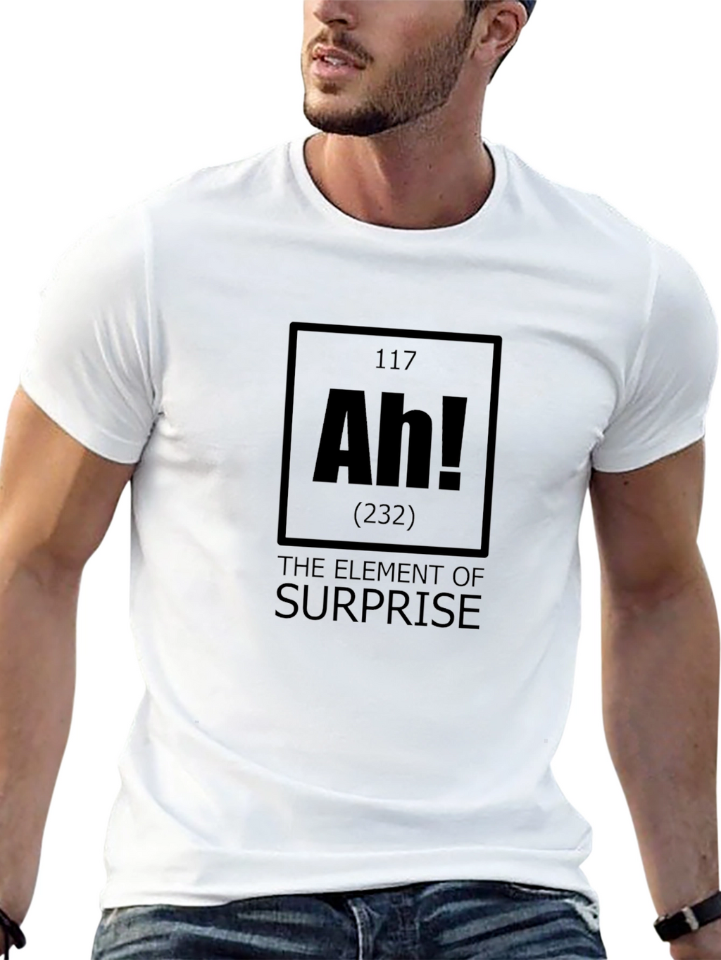 Surprise Element T-Shirt: Novelty Graphic Tee