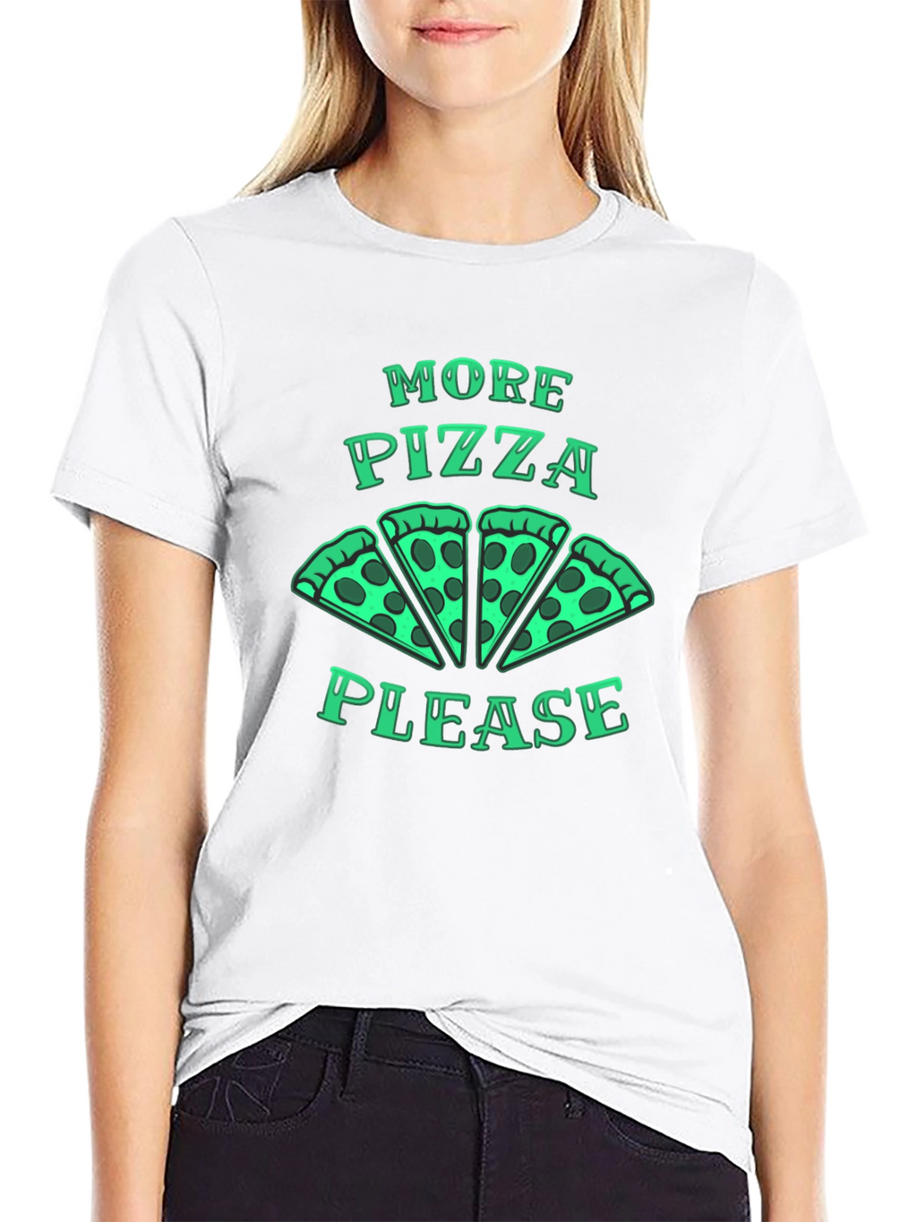 More Pizza Please Graphic Tee