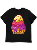 Cartoon Ice Cream Cone Graphic Tee