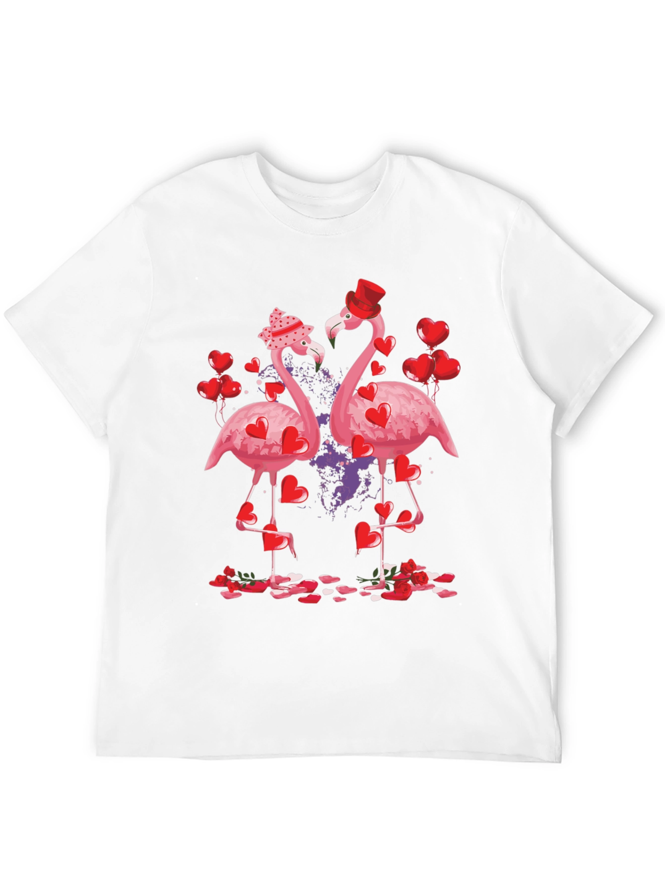Flamingo Valentines Day T-Shirt