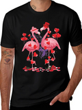 Flamingo Valentines Day T-Shirt